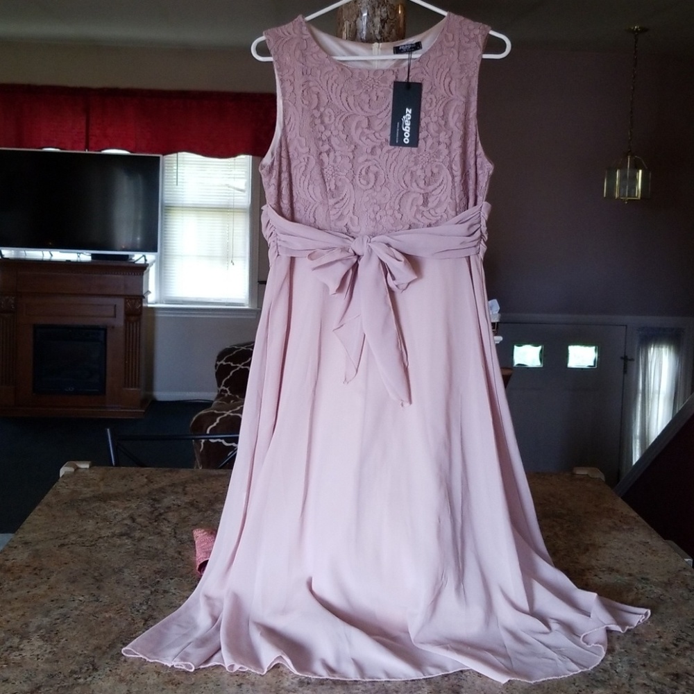 A-line dress
